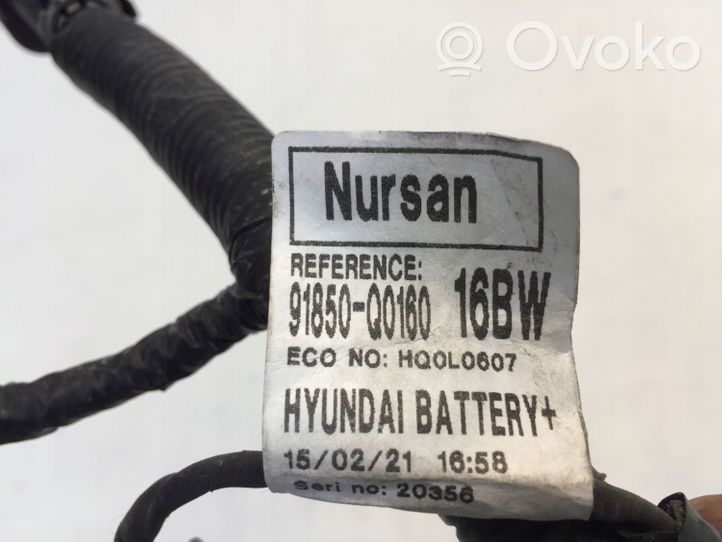 Hyundai i20 (BC3 BI3) Câble de batterie positif 91850Q0160