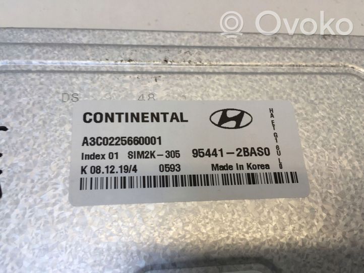 Hyundai Ioniq Engine control unit/module 954412BAS0