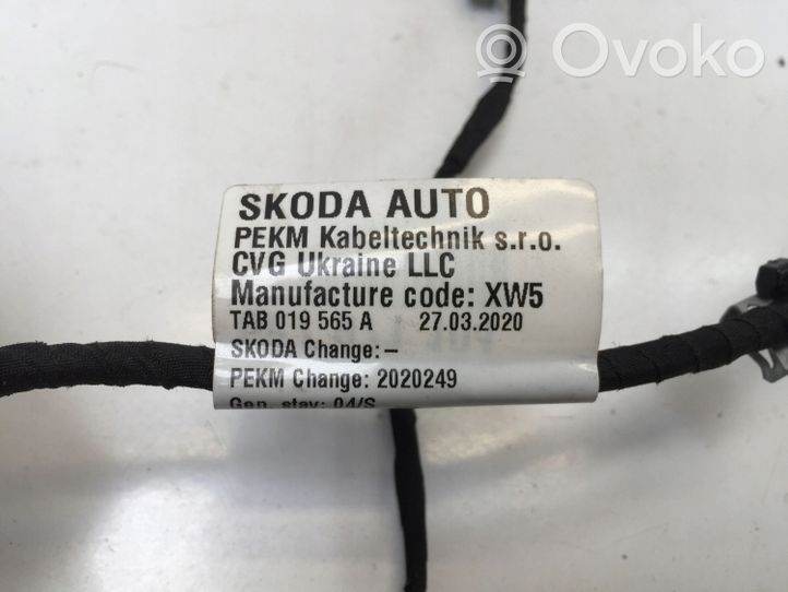 Skoda Octavia Mk4 Pysäköintitutkan anturin johtosarja (PDC) 5E7971104