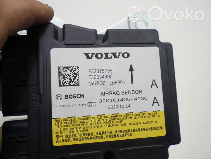 Volvo XC40 Sterownik / Moduł Airbag 32315799