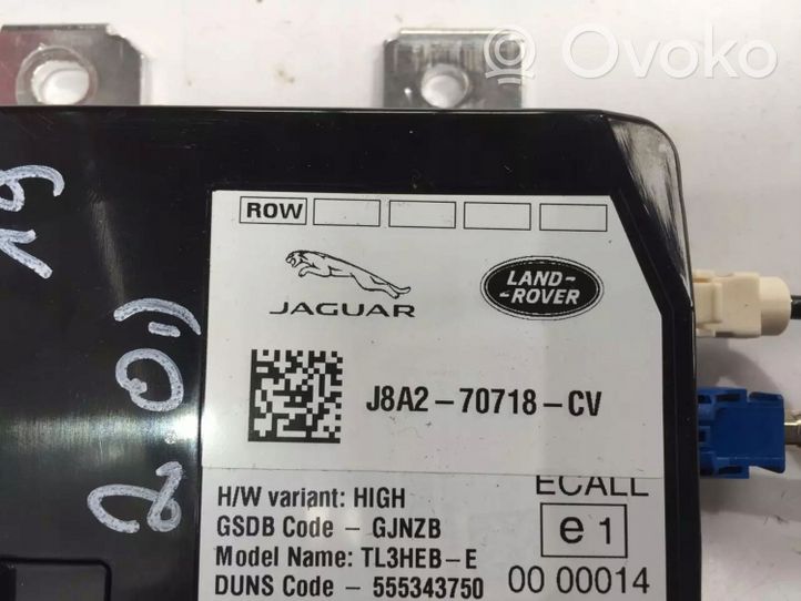 Jaguar XE Muut ohjainlaitteet/moduulit J8A270718CV