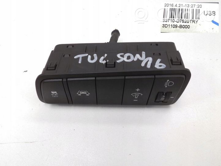 Hyundai Tucson TL Autres commutateurs / boutons / leviers 3D1109B000