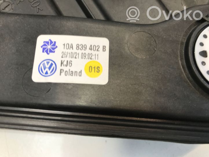 Volkswagen ID.3 Elektryczny podnośnik szyby drzwi tylnych 10A839402B
