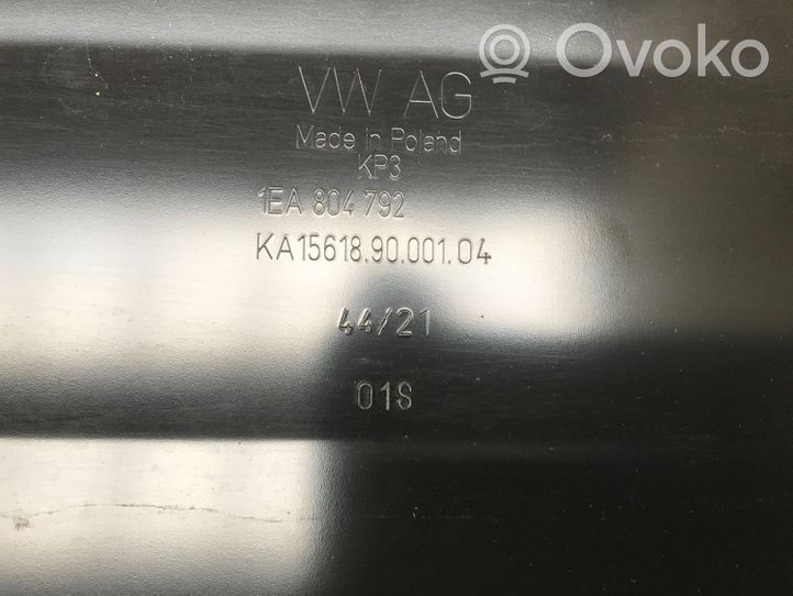 Volkswagen ID.3 Osłona środkowa podwozia 1EA804792