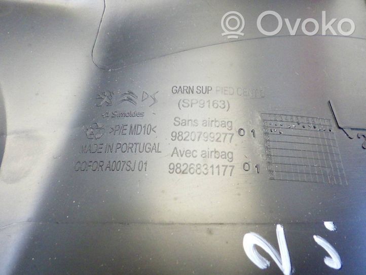 Peugeot 2008 II (B) pillar trim (top) 9826831177