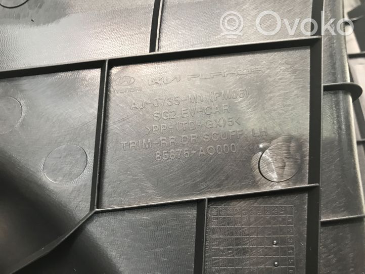 KIA Niro Takaoven kynnyksen suojalista 85876AO000