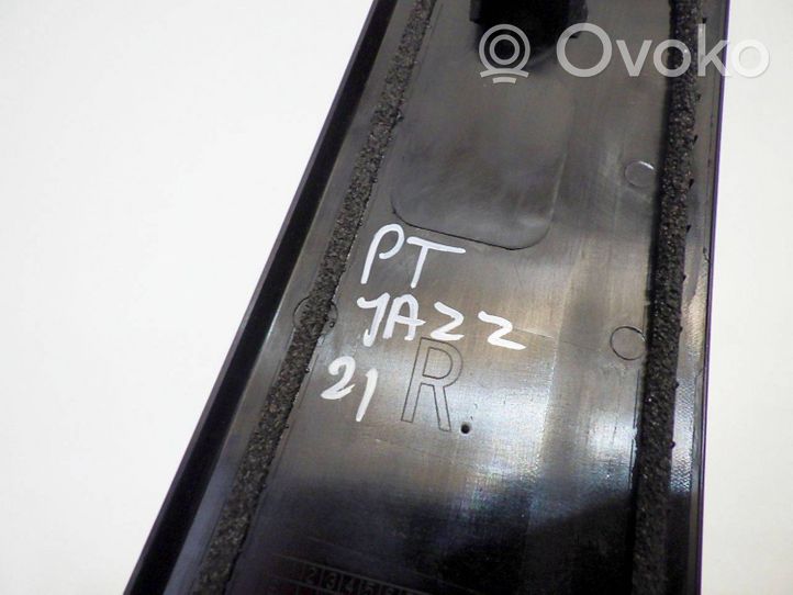 Honda Jazz IV GR Rivestimento modanatura del vetro della portiera posteriore 72930-TZA-J01