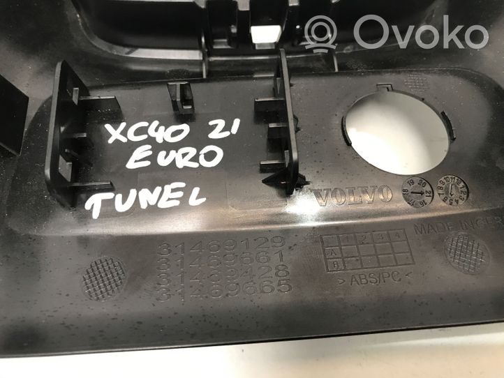 Volvo XC40 Rivestimento laterale della consolle centrale posteriore 31469129