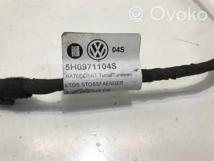 Volkswagen Golf VIII Cablaggio del sensore di parcheggio (PDC) 5H0971104S