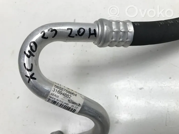 Volvo XC40 Air conditioning (A/C) pipe/hose 31694882