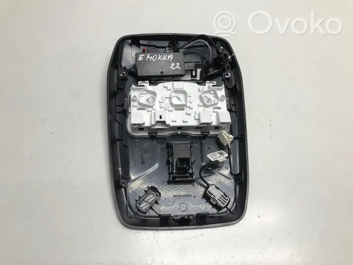 Opel Mokka B Rivestimento della console di illuminazione installata sul rivestimento del tetto 9827658880