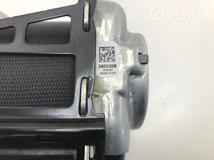 BMW iX3 G08 Ceinture de sécurité arrière 8076182