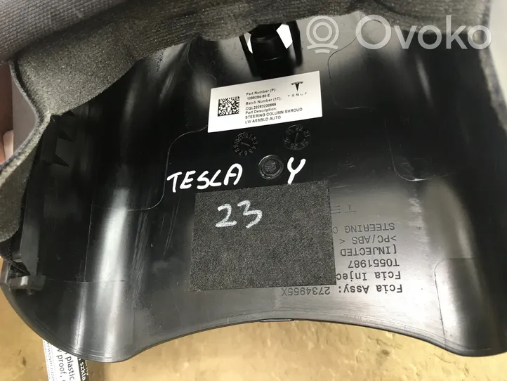 Tesla Model Y Rivestimento del piantone del volante 109928480E