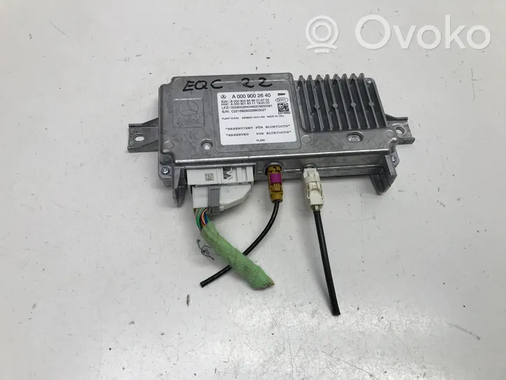 Mercedes-Benz EQC Centralina/modulo bluetooth A0009002640