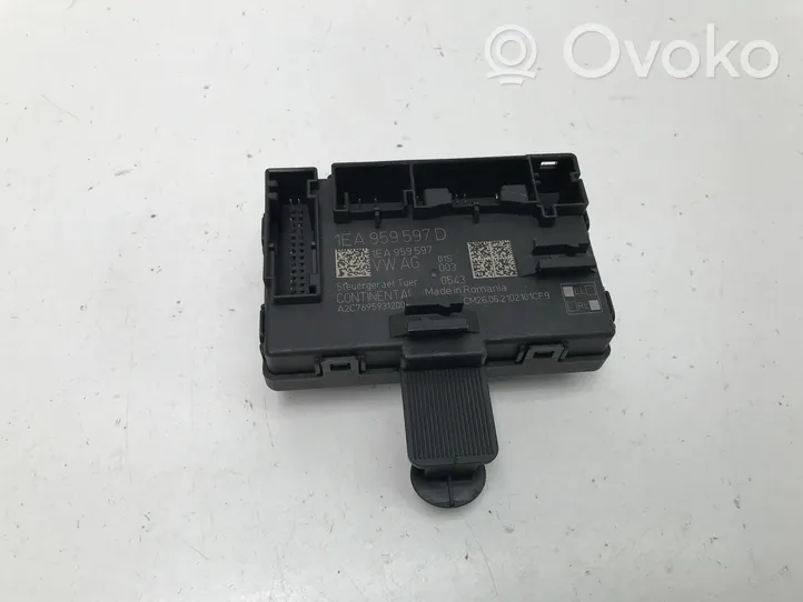 Volkswagen ID.4 Oven ohjainlaite/moduuli 1EA959597D