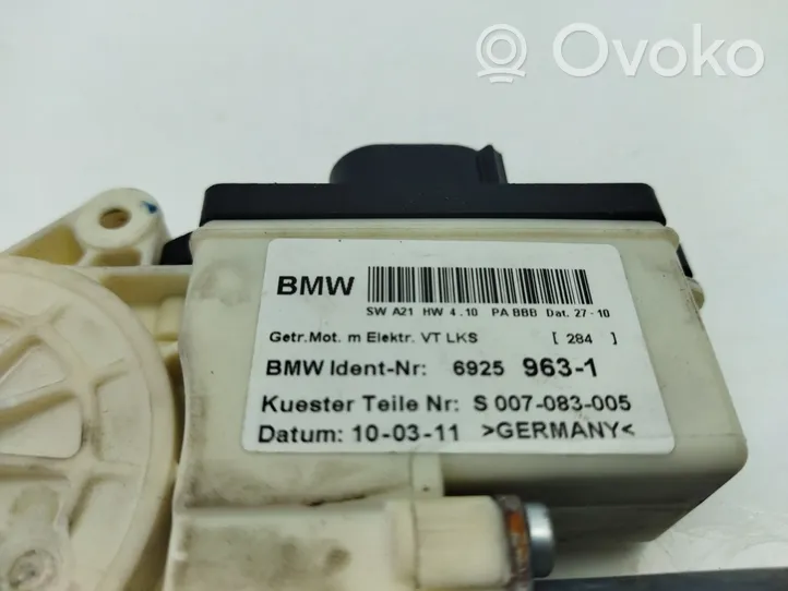 BMW 3 E90 E91 Передний двигатель механизма для подъема окон 69259631