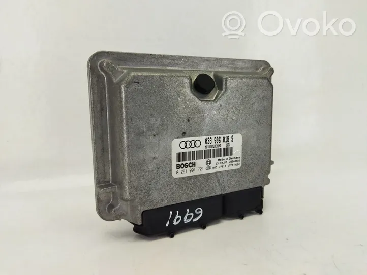 Audi A4 S4 B5 8D Centralina/modulo del motore 038906018S