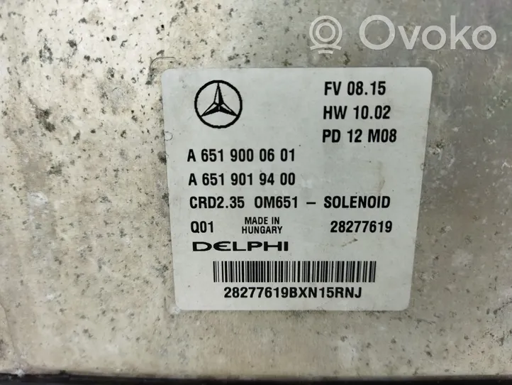 Mercedes-Benz Sprinter W906 Variklio valdymo blokas A6519000601