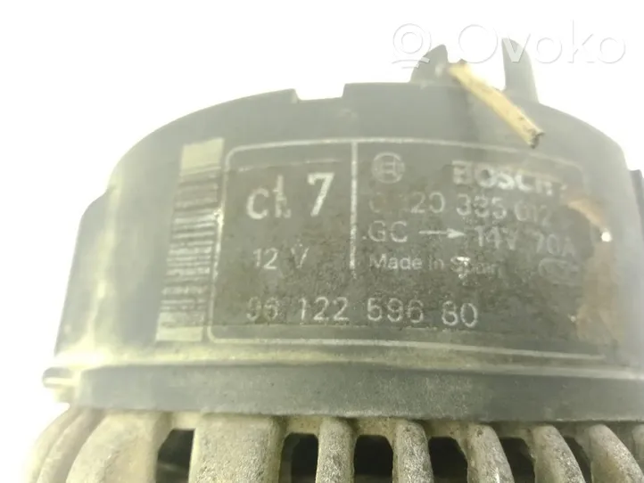Citroen ZX Generator/alternator 9612259680