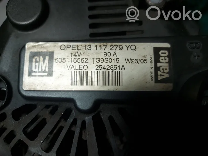 Opel Combo C Ģenerators 2542851a