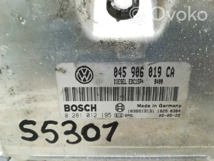 Volkswagen Polo Sterownik / Moduł ECU 045906019CA