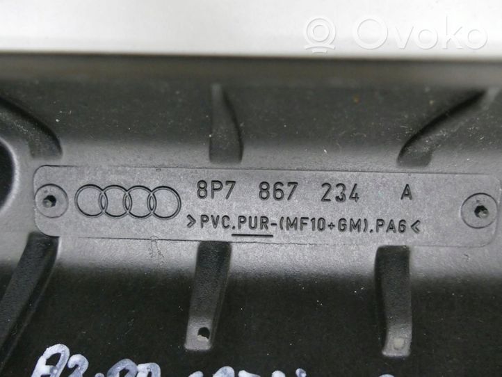 Audi A3 S3 8P A-pilarin verhoilu 8P7867234A