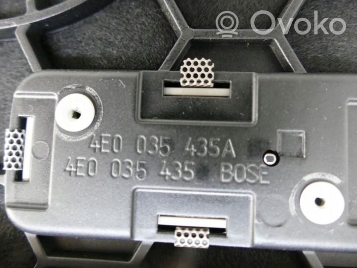 Audi A8 S8 D3 4E Poszycie / Tapicerka tylnej klapy bagażnika 4E0863411