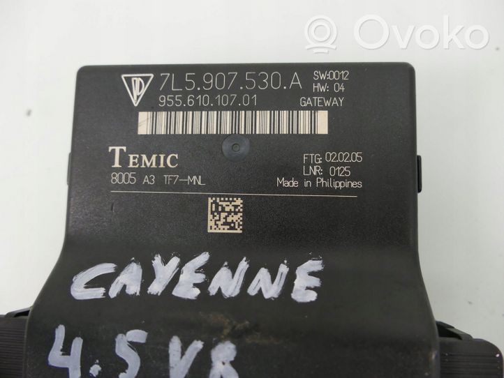 Porsche Cayenne (9PA) Gateway valdymo modulis 7L5907530A