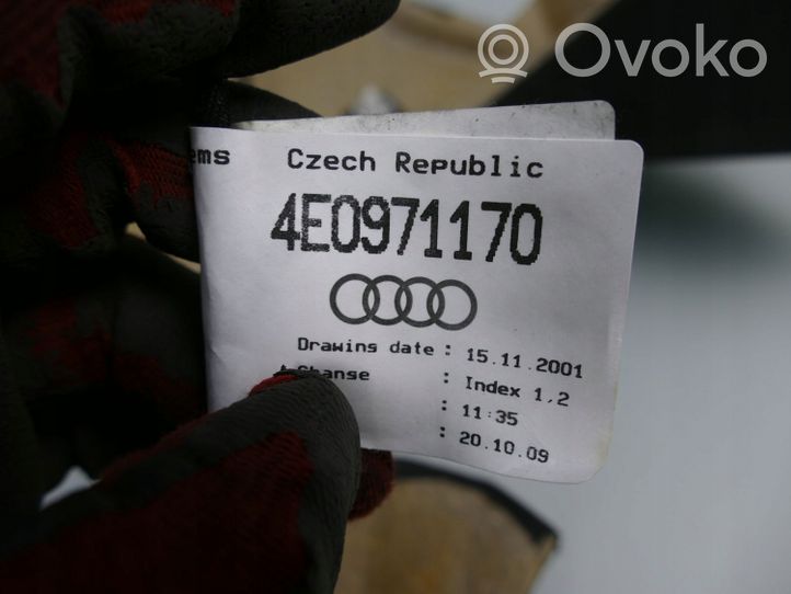 Audi A8 S8 D3 4E Półka tylna bagażnika 4E0863411