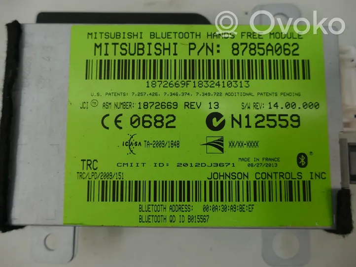 Mitsubishi Outlander Bluetoothin ohjainlaite/moduuli 8785A062