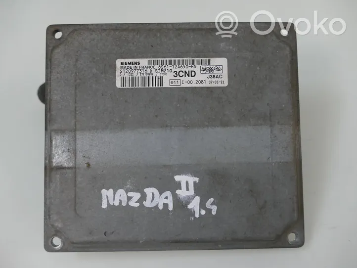 Mazda 2 Sterownik / Moduł ECU 6S61-12A650-HD