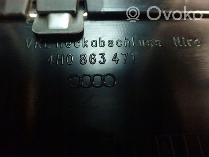 Audi A8 S8 D4 4H Osłona pasa bagażnika 4H0863471
