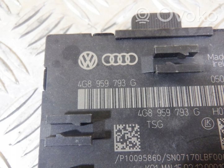 Audi A7 S7 4G Unité de commande module de porte 4G8959793G