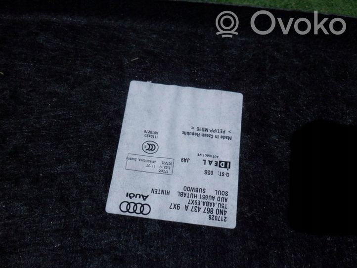 Audi A8 S8 D5 Kita bagažinės apdailos detalė 4N0867437A