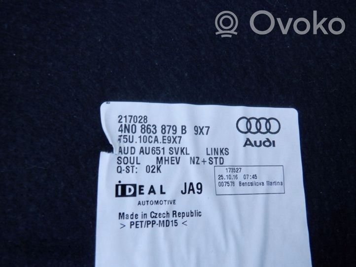 Audi A8 S8 D5 Boczek / Tapicerka / bagażnika 4N0863879B