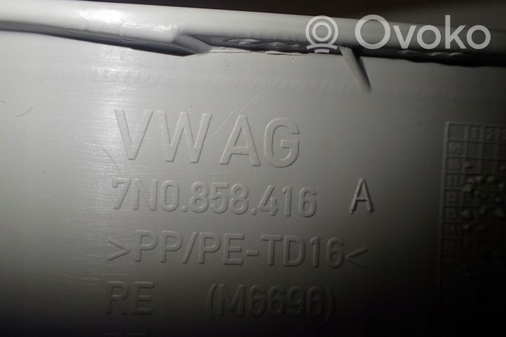 Volkswagen Sharan Osłona słupka szyby przedniej / A 7N0858416A