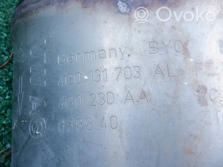 Audi A6 S6 C7 4G Filtre à particules catalyseur FAP / DPF 4G0131703AL