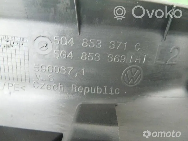 Volkswagen Golf VII Garniture marche-pieds avant 5G4853371C