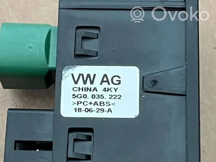 Volkswagen Golf VII Connecteur radio EUR ISO 5G0035222