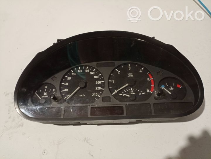 BMW 3 E46 Compteur de vitesse tableau de bord 6906890