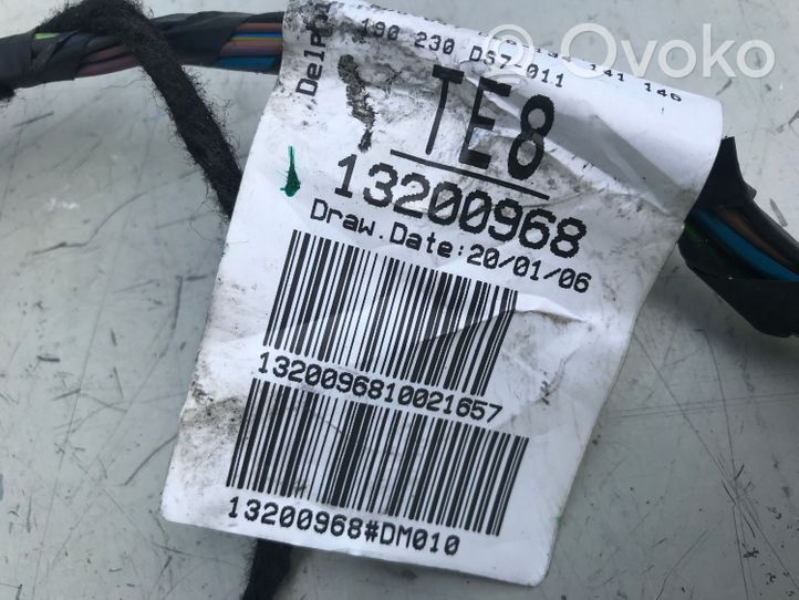 Opel Corsa D Tailgate/trunk wiring harness 13200968