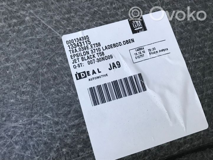Opel Insignia A Tavaratilan kaukalon tekstiilikansi 13343115