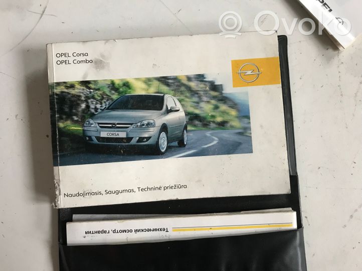 Opel Combo C Libretto di servizio dei proprietari 