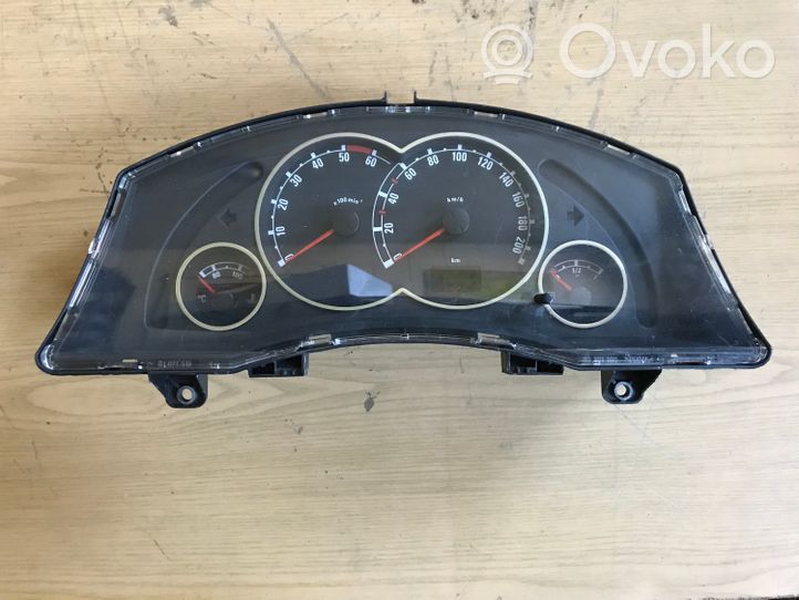 Opel Meriva A Tachimetro (quadro strumenti) 13214770