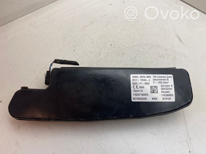 BMW 5 G30 G31 Airbag sedile 13844110