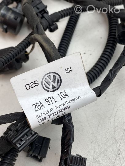 Volkswagen T-Roc Wiązka przewodów czujnika parkowania PDC 2GA971104