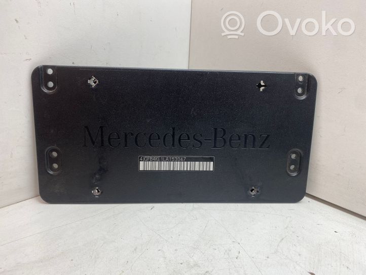 Mercedes-Benz ML W166 Support de plaque d'immatriculation A0008101711