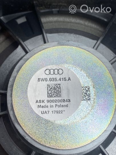 Audi A4 S4 B9 8W Etuoven kaiutin 8W0035415A