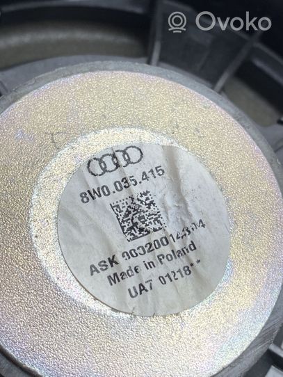 Audi A4 S4 B9 Altoparlante portiera anteriore 8W0035415