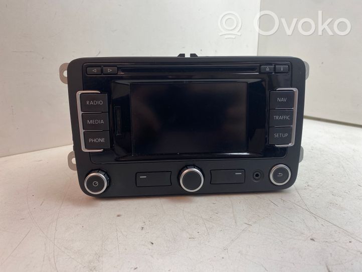 Volkswagen Touran II Unité principale radio / CD / DVD / GPS 3C0035279